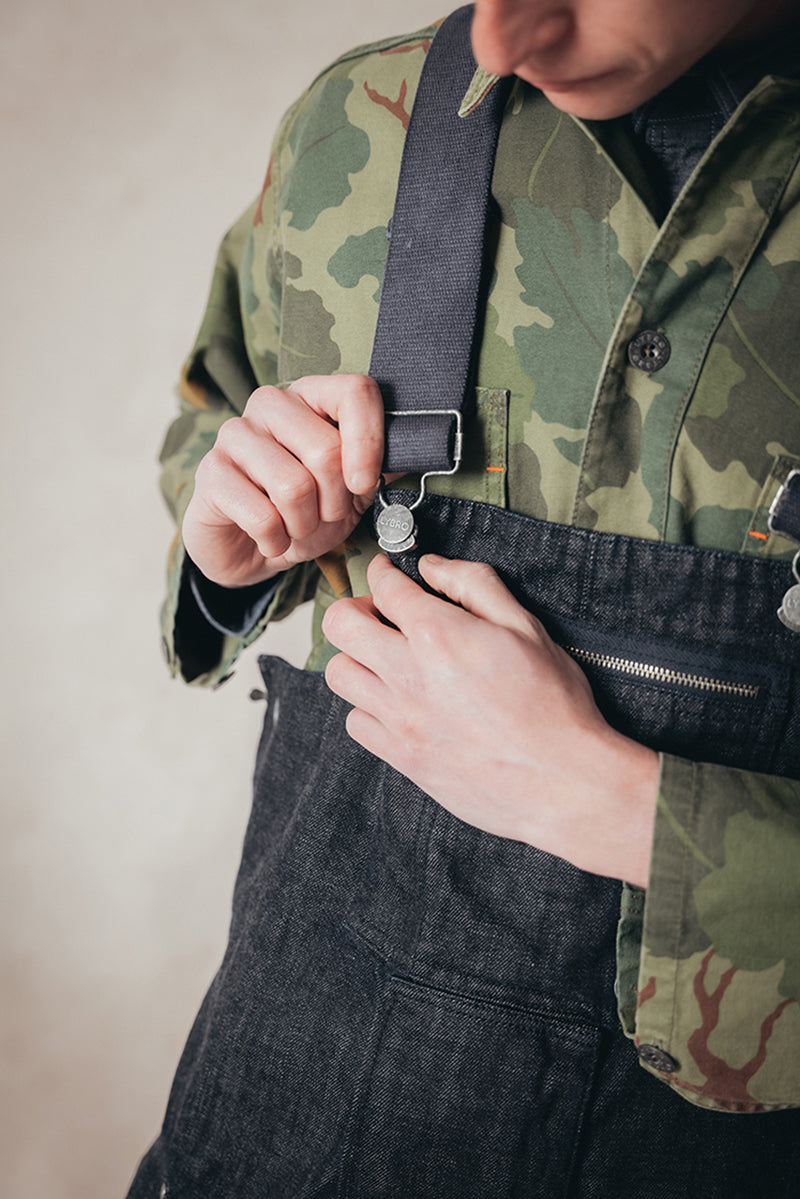 超希少 ナイジェルケーボン キルティングデニムベスト 裏地ストライプ 中綿 ナイジェル・ケーボン】MAN / LE5 サマーヴィルベスト