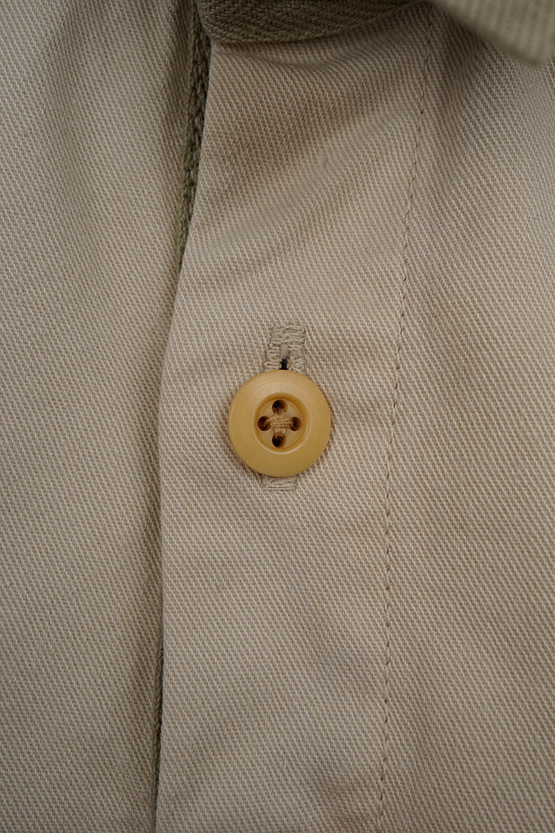【ナイジェル・ケーボン】MAN / ラガーシャツ - ピグメント / RUGGER SHIRT - PIGMENT FADE