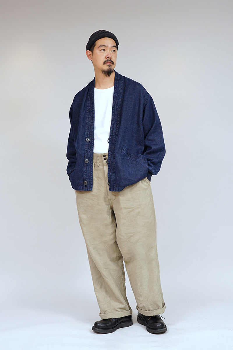 【ナイジェル・ケーボン】MAN / M43タイプワークジャケット - ヘンプデニム / M43 TYPE WORK JACKET - HEMP DENIM