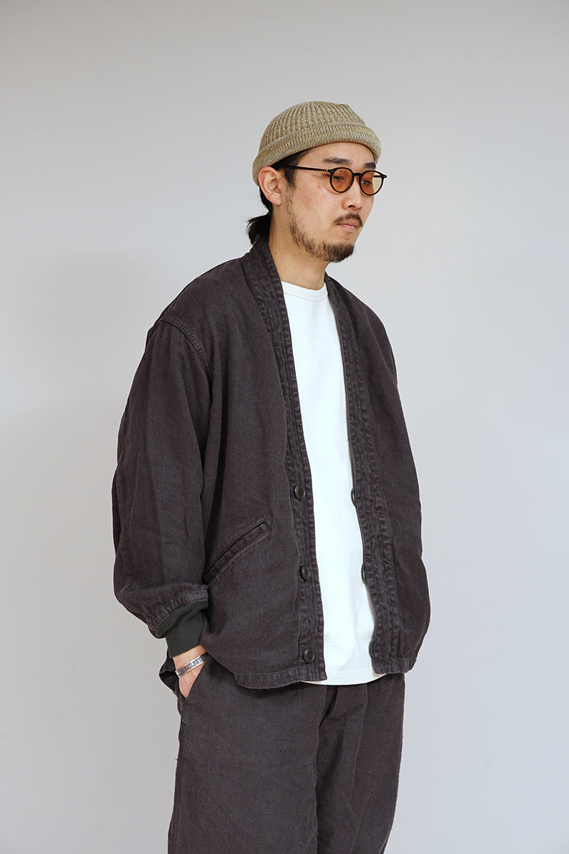 【ナイジェル・ケーボン】MAN / M43タイプワークジャケット - ヘンプデニム / M43 TYPE WORK JACKET - HEMP DENIM