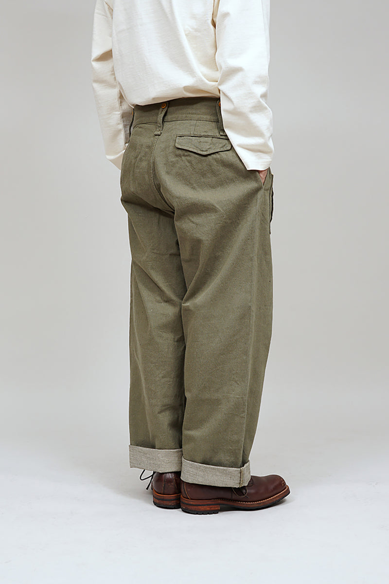 【ナイジェル・ケーボン】UNISEX / ブリティッシュアーミーパンツ - ルーズデニム / BRITISH ARMY PANT - LOOSE DENIM