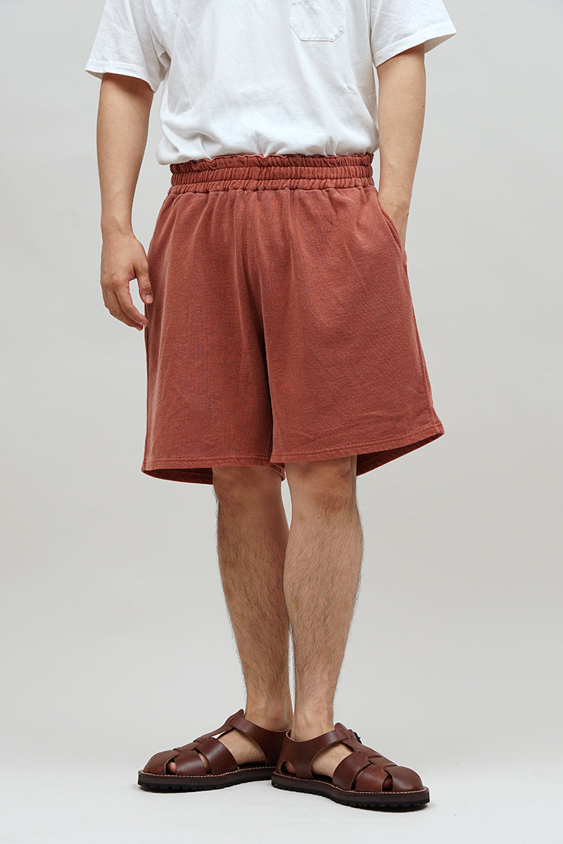 【ナイジェル・ケーボン】MAN / ユーティリティースウェットショーツ - テトロンコットン裏毛ピグメント / UTILITY SWEAT SHORT - TETORON / COTTON URAGE PIGMENT