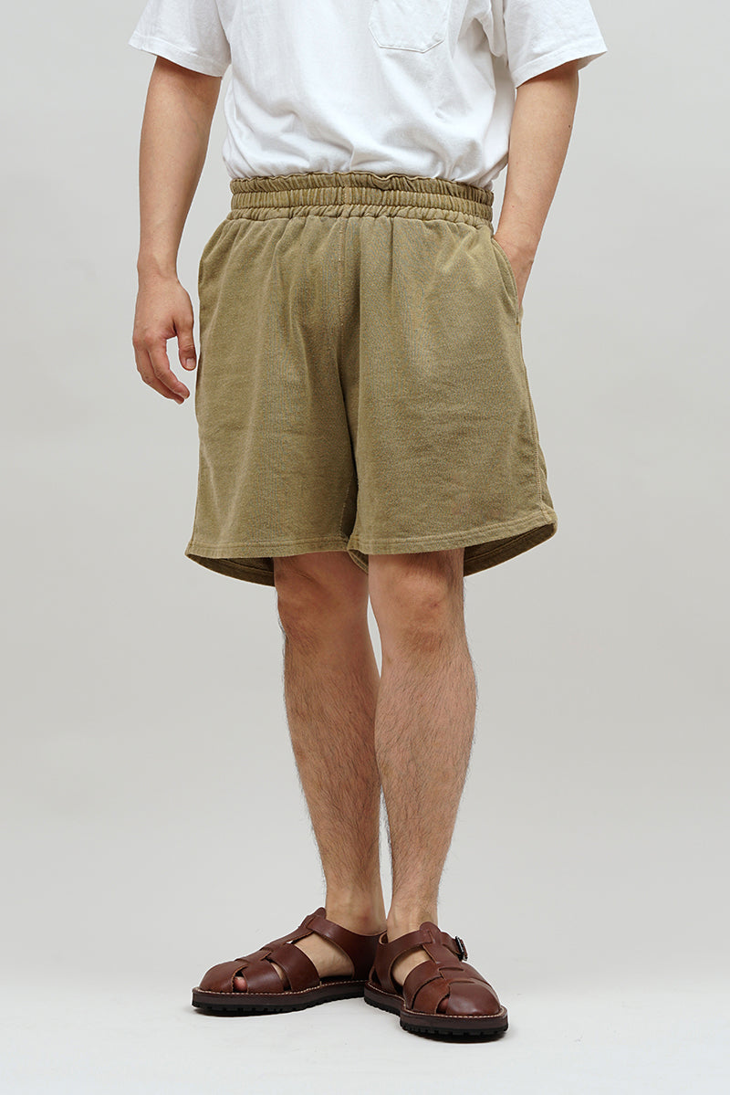 【ナイジェル・ケーボン】MAN / ユーティリティースウェットショーツ - テトロンコットン裏毛ピグメント / UTILITY SWEAT SHORT - TETORON / COTTON URAGE PIGMENT