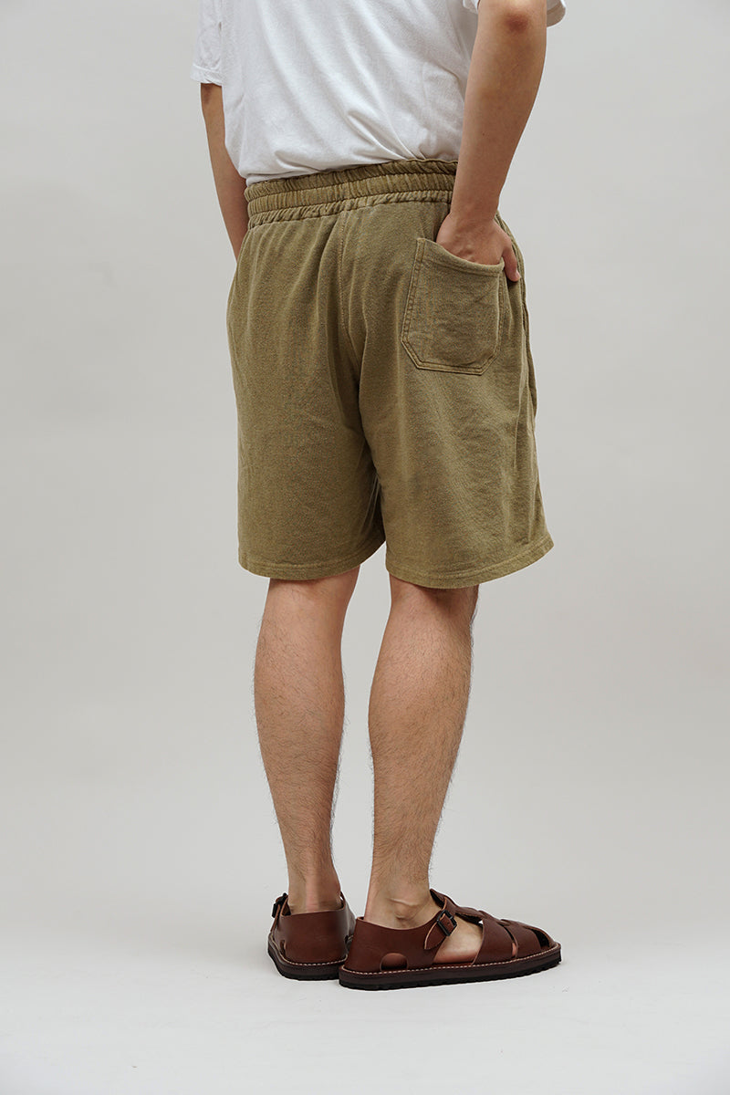 【ナイジェル・ケーボン】MAN / ユーティリティースウェットショーツ - テトロンコットン裏毛ピグメント / UTILITY SWEAT SHORT - TETORON / COTTON URAGE PIGMENT