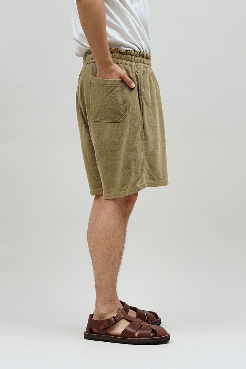 【ナイジェル・ケーボン】MAN / ユーティリティースウェットショーツ - テトロンコットン裏毛ピグメント / UTILITY SWEAT SHORT - TETORON / COTTON URAGE PIGMENT