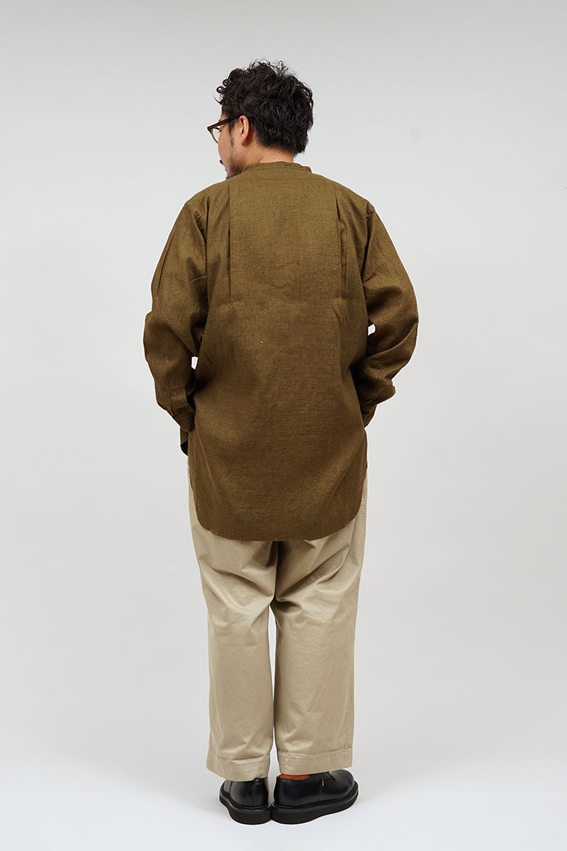 【ナイジェル・ケーボン】MAN / ユーティリティーシャツ - ヘンプホースクロス / UTILITY SHIRT - HEMPHORSE CLOTH