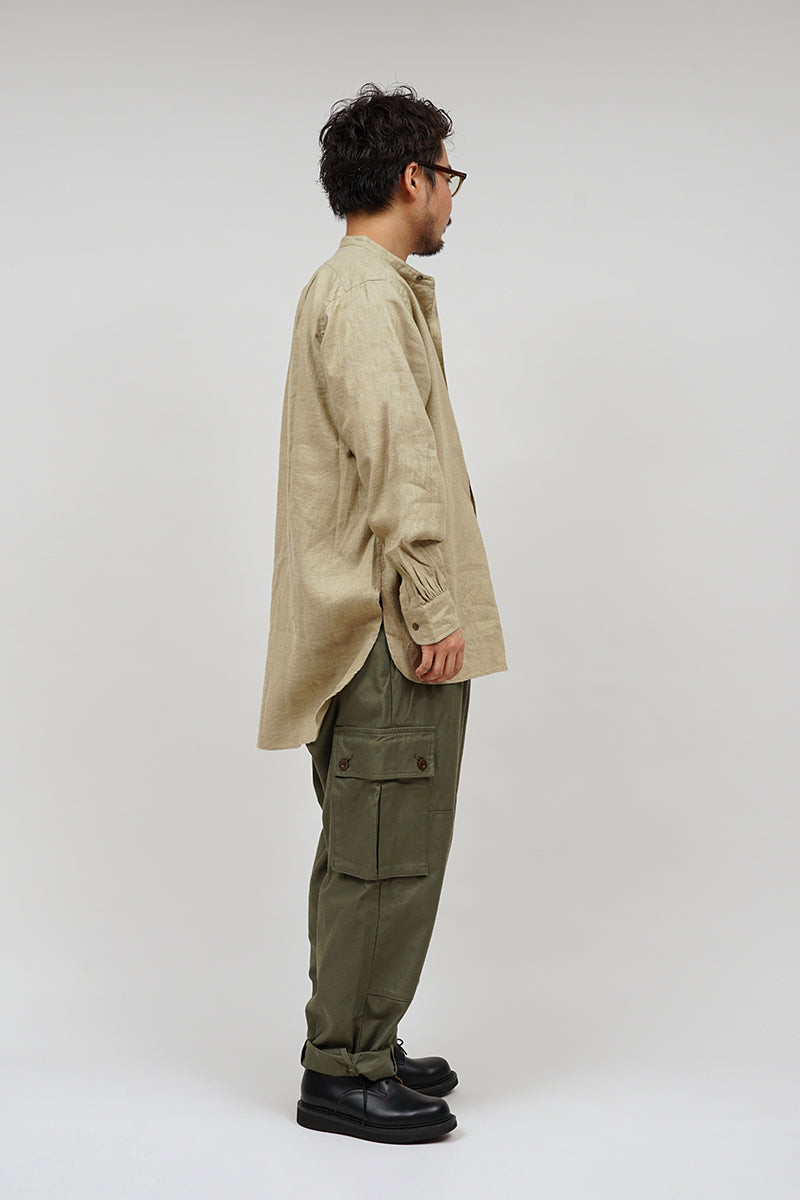 【ナイジェル・ケーボン】MAN / ユーティリティーシャツ - ヘンプホースクロス / UTILITY SHIRT - HEMPHORSE CLOTH