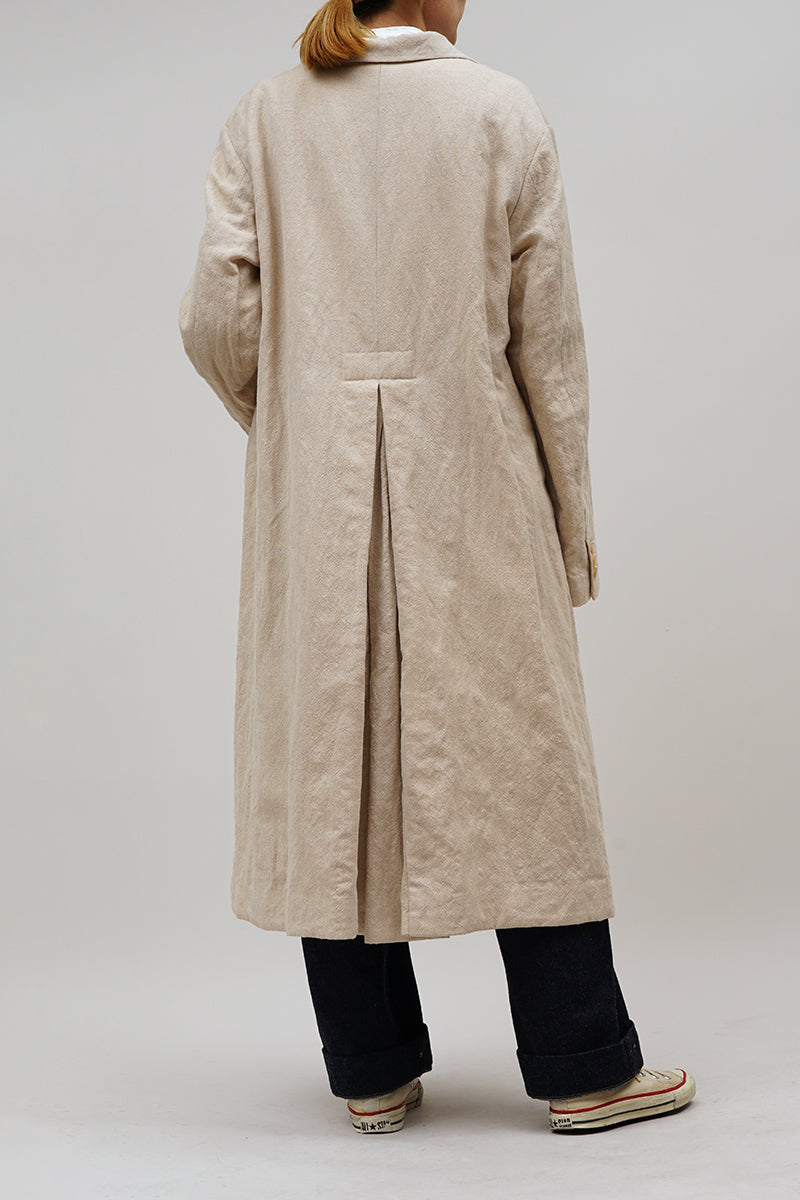 【ナイジェル・ケーボン】WOMAN / 30sジェントルマンコート - ウールリネン / 30s THE GENTLEMAN’S COAT - WOOL LINEN