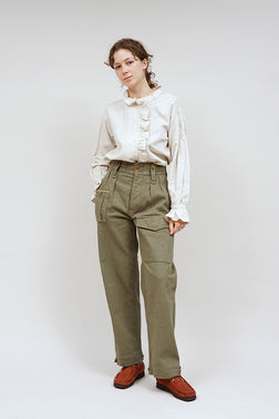 【ナイジェル・ケーボン】UNISEX / ブリティッシュアーミーパンツ - ルーズデニム / BRITISH ARMY PANT - LOOSE DENIM