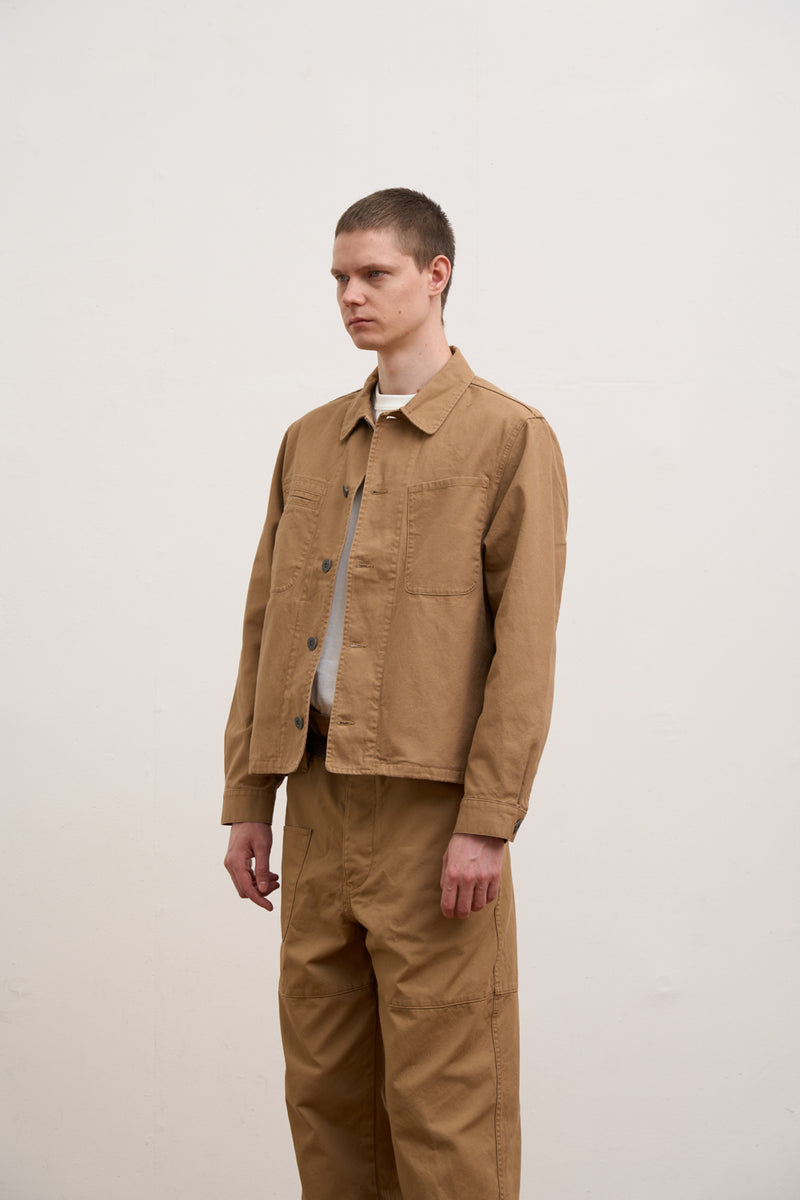 【ナイジェル・ケーボン】UNISEX / ショートアングルドジャケット - ダックキャンバス / JK02-01 SHORT ANGLED JACKET - DUCK CANVAS