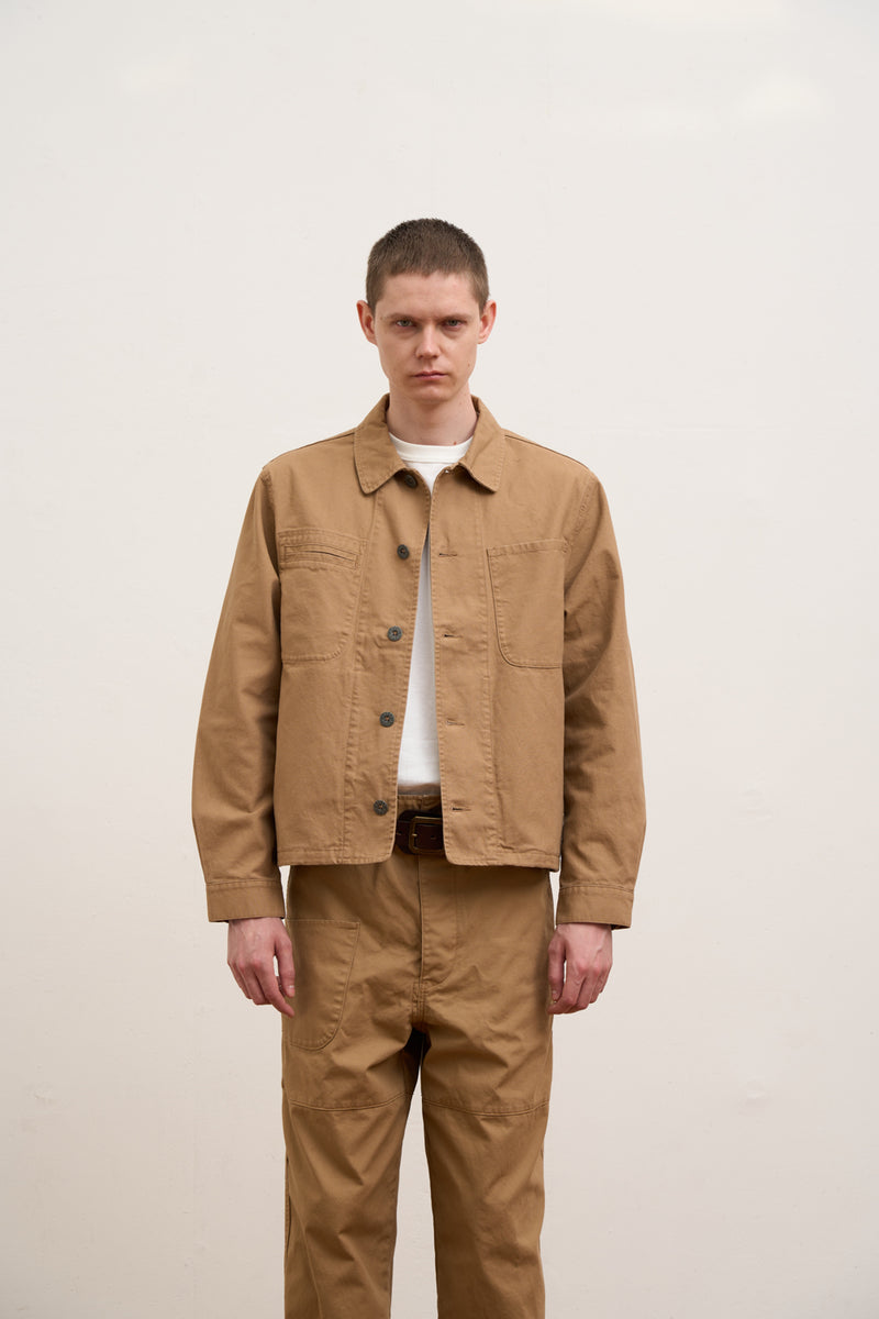 【ナイジェル・ケーボン】UNISEX / ショートアングルドジャケット - ダックキャンバス / JK02-01 SHORT ANGLED JACKET - DUCK CANVAS
