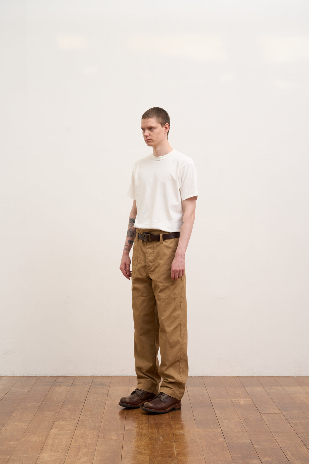 【ナイジェル・ケーボン】MAN / アングルドパンツ - ダックキャンバス / PT02-01 ANGLED PANT - DUCK CANVAS