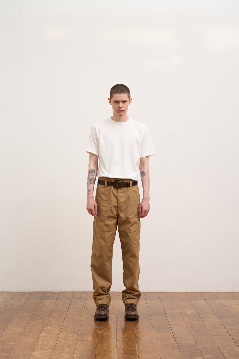 【ナイジェル・ケーボン】MAN / アングルドパンツ - ダックキャンバス / PT02-01 ANGLED PANT - DUCK CANVAS