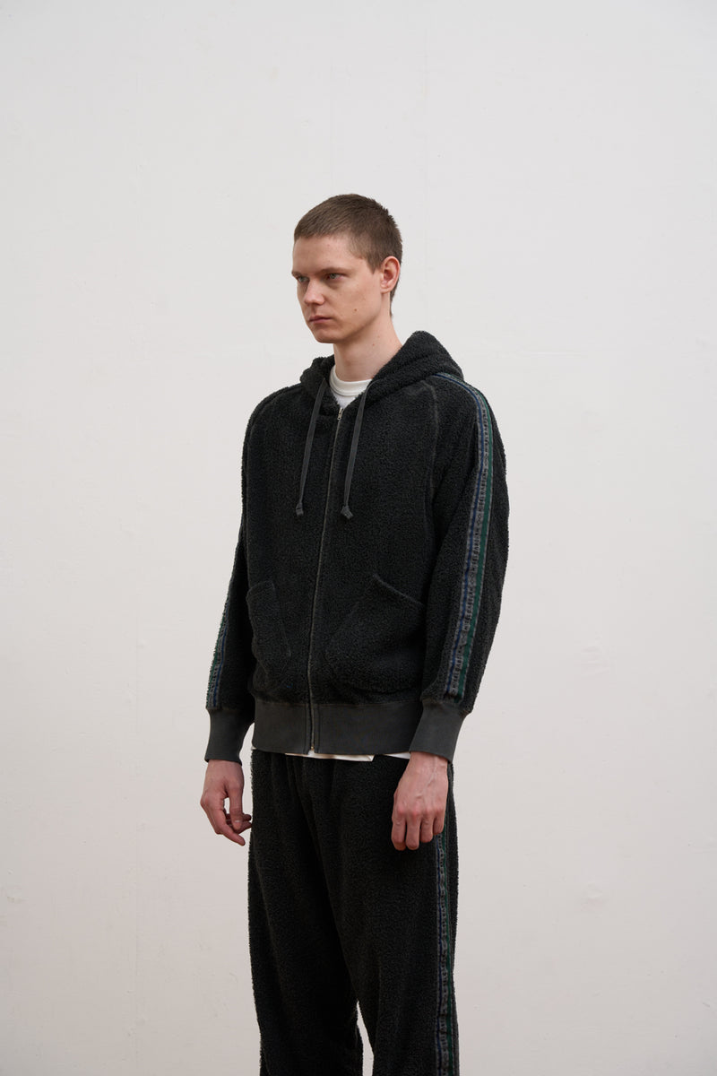 【ナイジェル・ケーボン】MAN / ジップアップフーディー - パイル / ZIP UP HOODIE - PILE