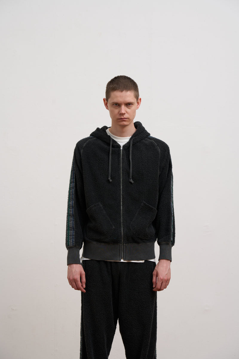 【ナイジェル・ケーボン】MAN / ジップアップフーディー - パイル / ZIP UP HOODIE - PILE