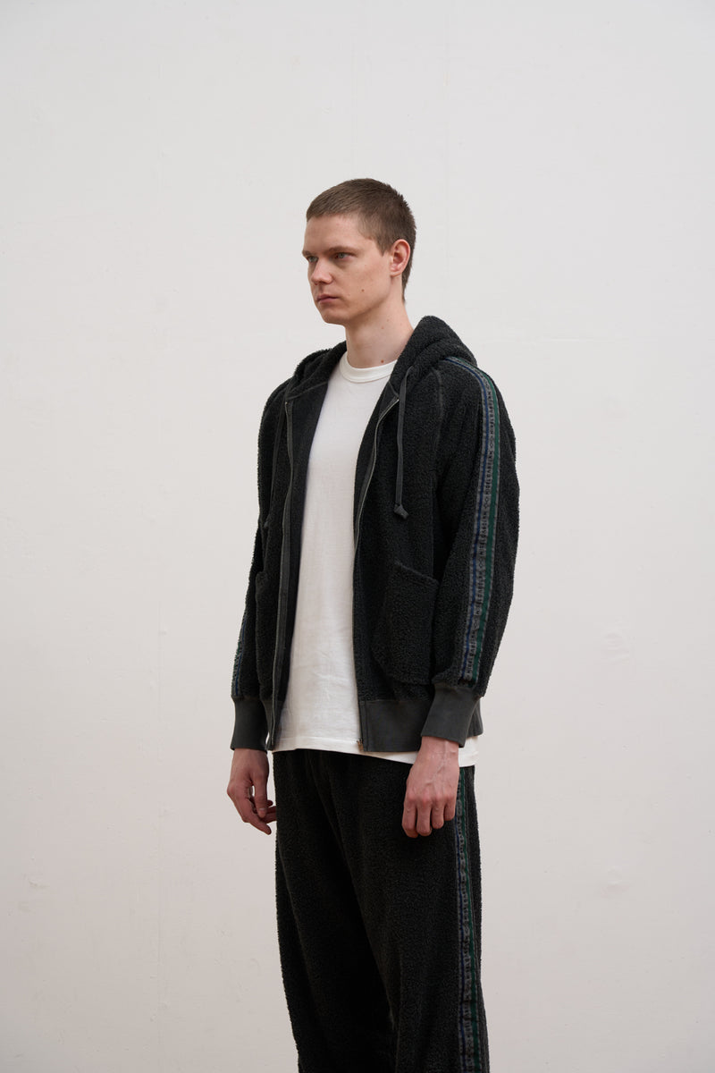 【ナイジェル・ケーボン】MAN / ジップアップフーディー - パイル / ZIP UP HOODIE - PILE