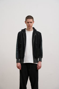 【ナイジェル・ケーボン】MAN / ジップアップフーディー - パイル / ZIP UP HOODIE - PILE