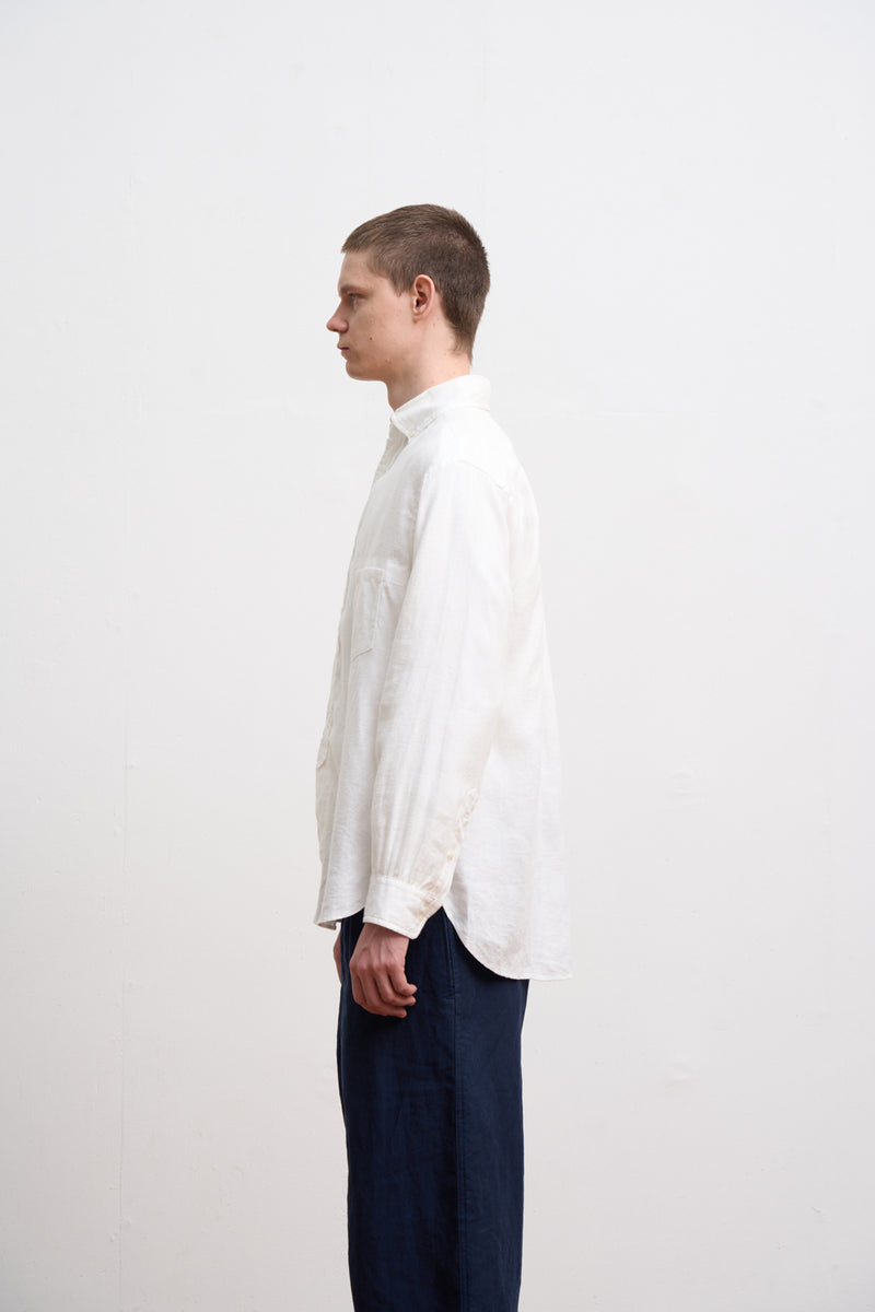 【ナイジェル・ケーボン】MAN / ブリティッシュオフィサーズシャツ - タイプ2 ヘンプ / BRITISH OFFICERS SHIRT - TYPE2 HEMP