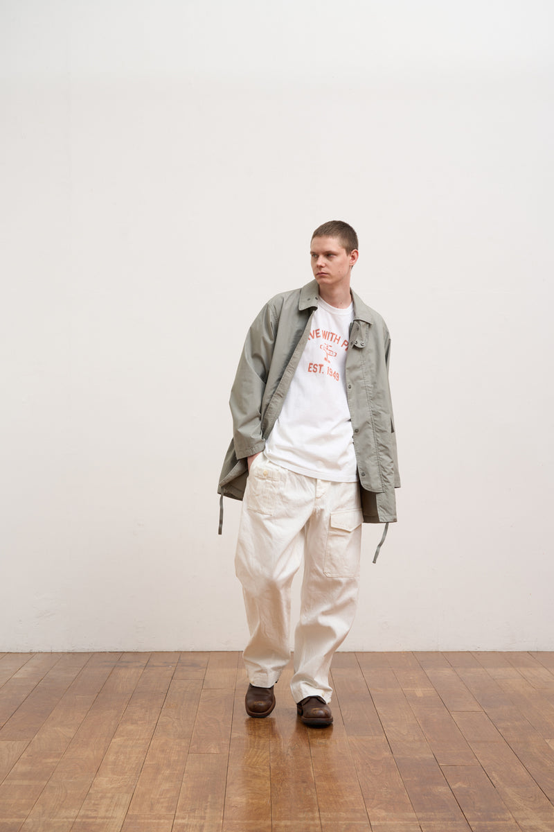 【ナイジェル・ケーボン】MAN / ブリティッシュアーミーパンツ - ホワイトデニム / BRITISH ARMY PANT - WHITE DENIM