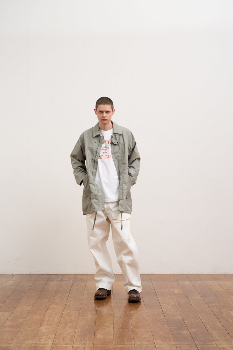 【ナイジェル・ケーボン】MAN / ブリティッシュアーミーパンツ - ホワイトデニム / BRITISH ARMY PANT - WHITE DENIM