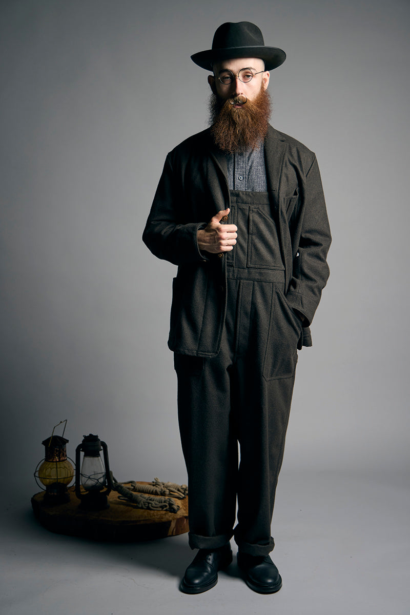 【ナイジェル・ケーボン】MAN / コールマイナージャケット - ビリヤードクロス / COAL MINER JACKET - BILLIARD CLOTH