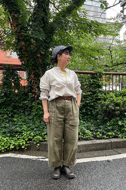 [Styling]Nigel Cabourn WOMAN THE ARMY GYM NAKAMEGURO STORE 2023.6.12