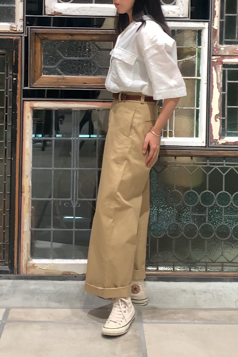 [Styling]Nigel Cabourn WOMAN THE ARMY GYM TOKYU PLAZA GINZA STORE 2023.5.30