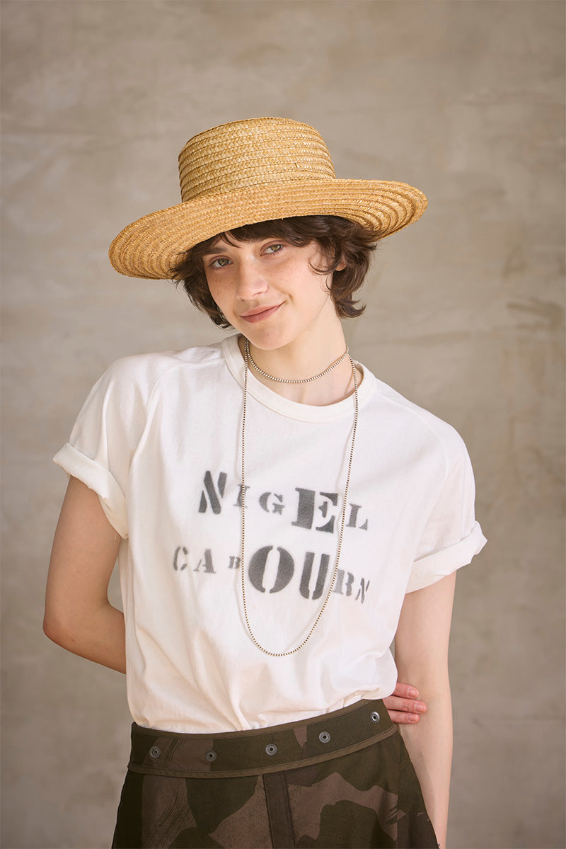 coming soon【ナイジェル・ケーボン】WOMAN / ナイジェル・ケーボン プリントTシャツ / Nigel Cabourn PRINT T-SH
