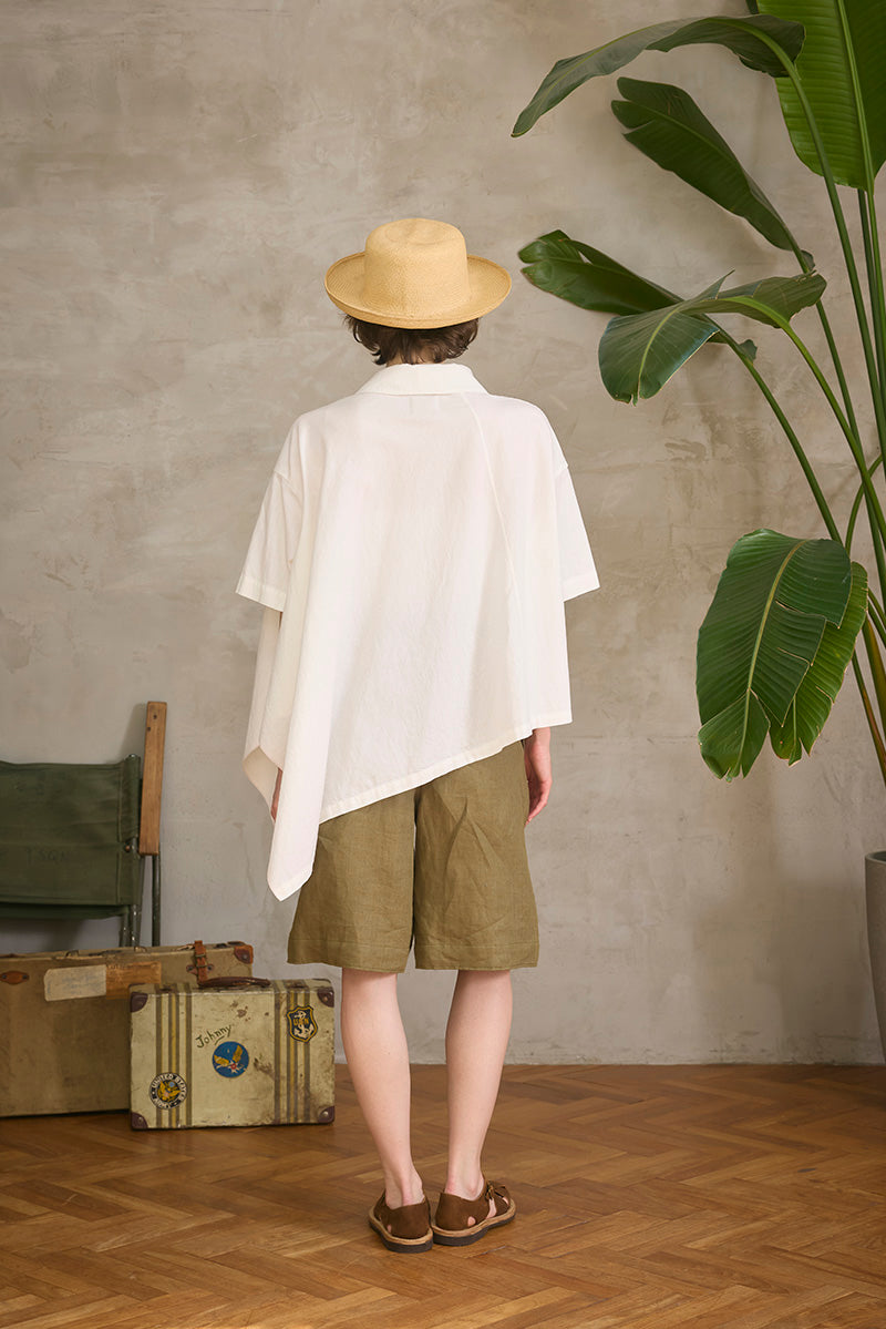 【ナイジェル・ケーボン】WOMAN / レインケープシャツ / RAIN CAPE SHIRT