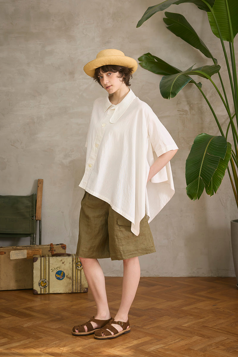 【ナイジェル・ケーボン】WOMAN / レインケープシャツ / RAIN CAPE SHIRT