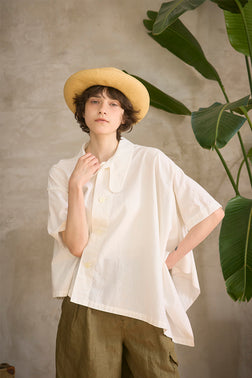 【ナイジェル・ケーボン】WOMAN / レインケープシャツ / RAIN CAPE SHIRT