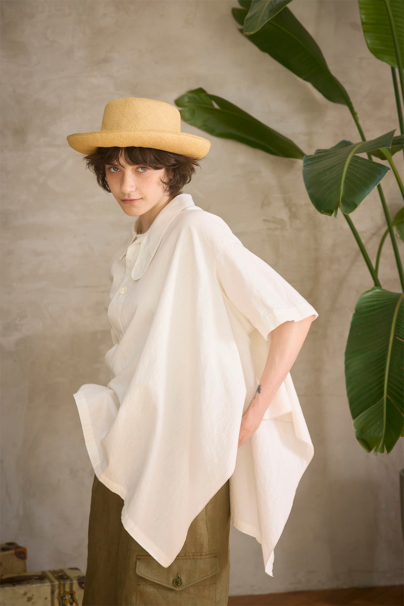 【ナイジェル・ケーボン】WOMAN / レインケープシャツ / RAIN CAPE SHIRT