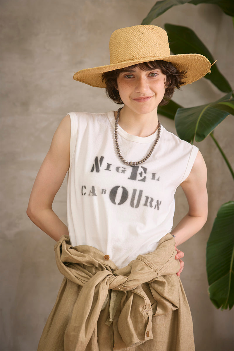 coming soon【ナイジェル・ケーボン】WOMAN / ナイジェル・ケーボン プリントタンクT / Nigel Cabourn PRINT TANK T