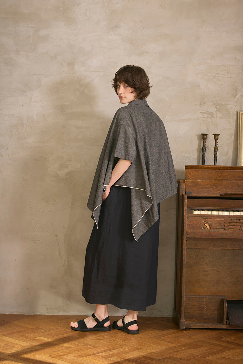 【ナイジェル・ケーボン】WOMAN / レインケープシャツ / RAIN CAPE SHIRT