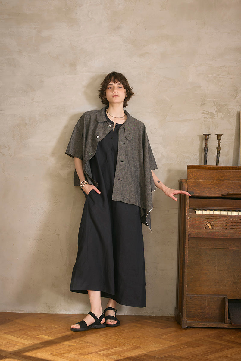 【ナイジェル・ケーボン】WOMAN / レインケープシャツ / RAIN CAPE SHIRT