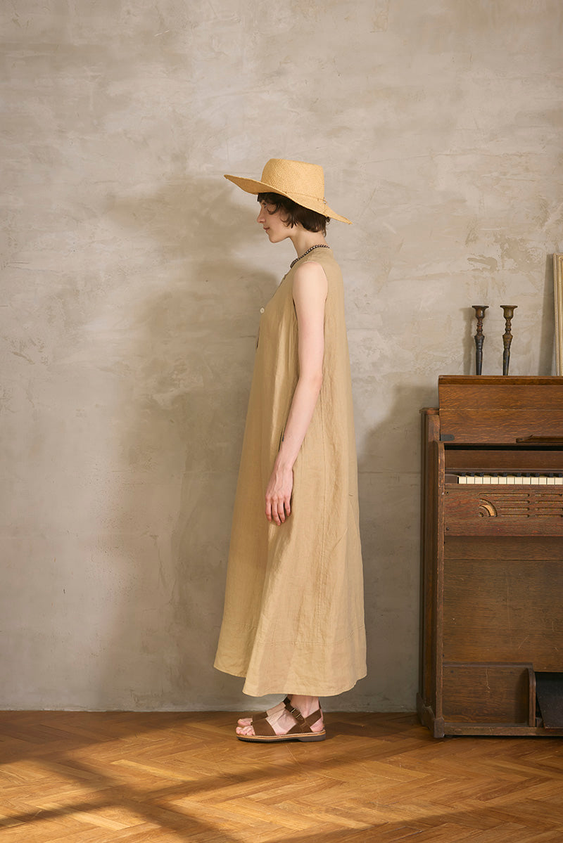 【ナイジェル・ケーボン】WOMAN / 20s チャーチスリーブレスドレス / 20s CHURCH SLEEVELESS DRESS