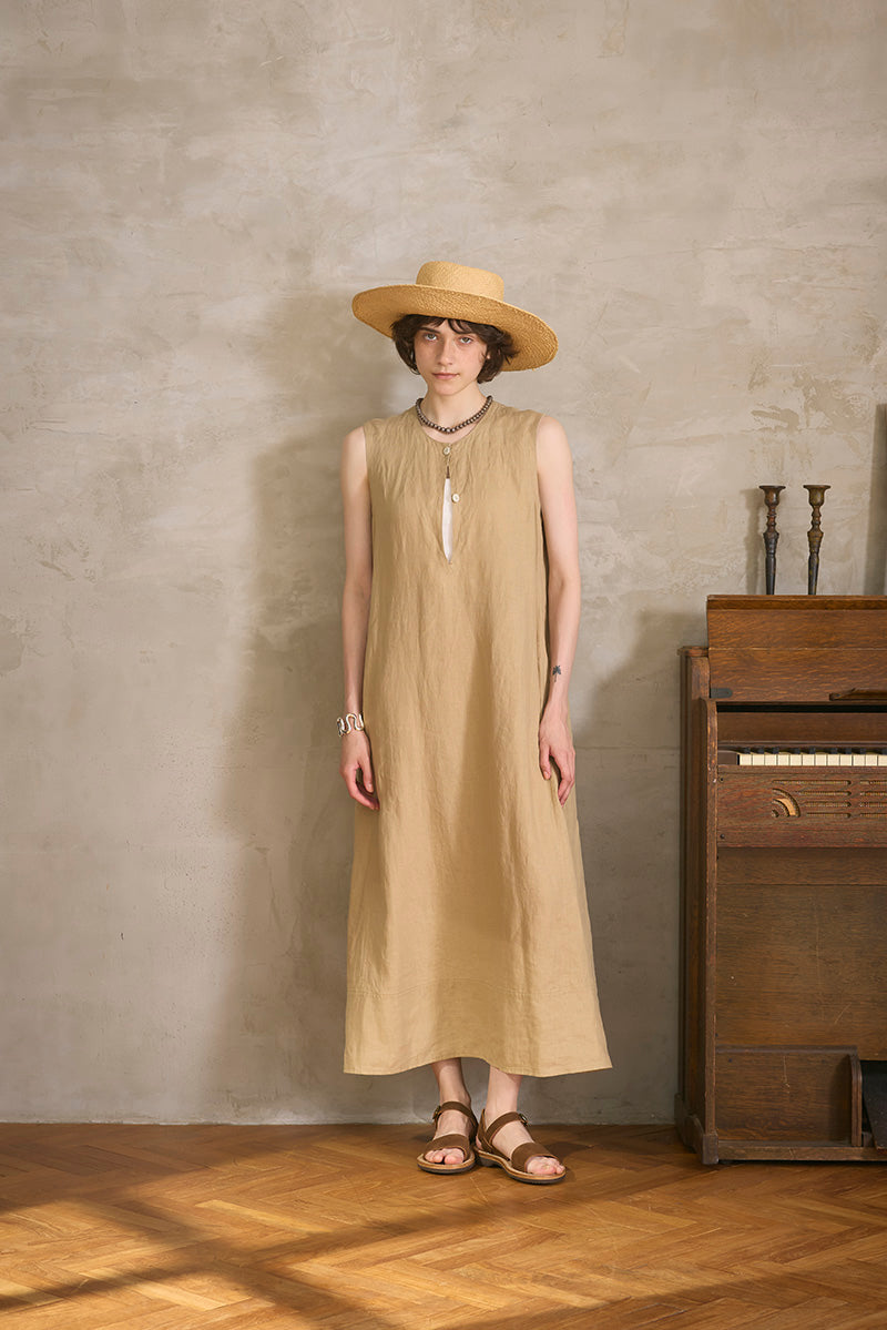 【ナイジェル・ケーボン】WOMAN / 20s チャーチスリーブレスドレス / 20s CHURCH SLEEVELESS DRESS