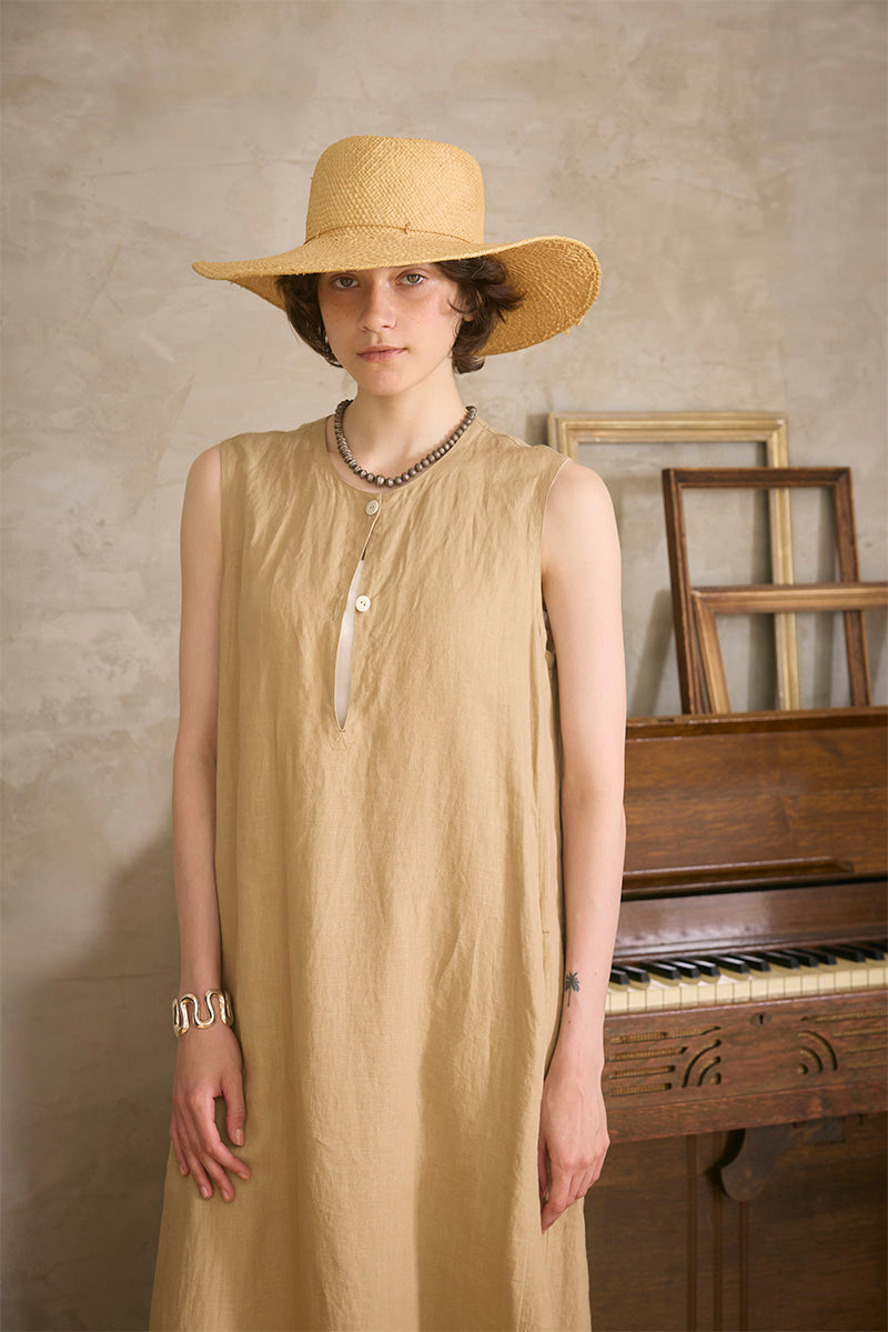 【ナイジェル・ケーボン】WOMAN / 20s チャーチスリーブレスドレス / 20s CHURCH SLEEVELESS DRESS
