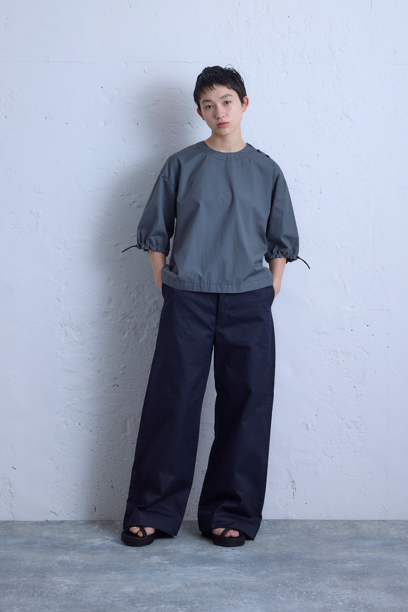 【ナイジェル・ケーボン】WOMAN / ショートスリーブシャツ コットンブロード / S/S SH COTTON BROAD