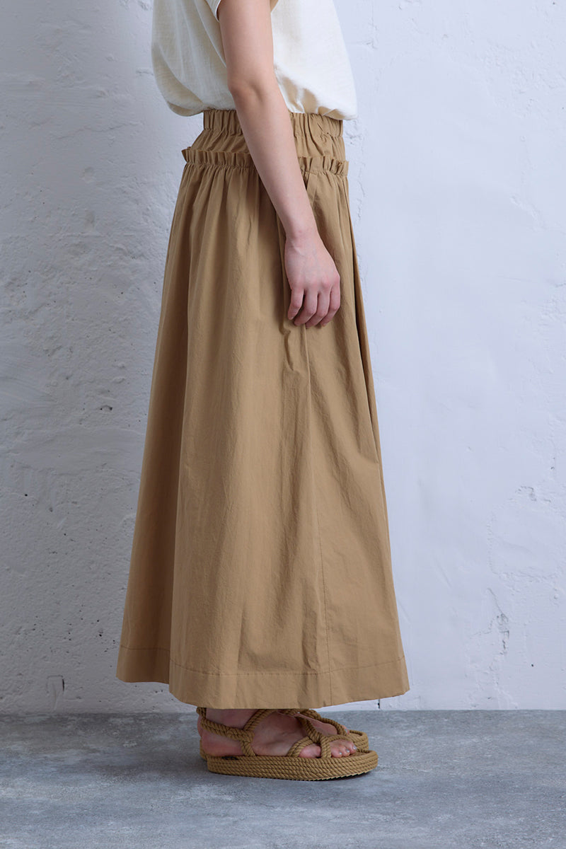【ナイジェル・ケーボン】WOMAN / イージースカート コットンタイプライター / EASY SKIRT COTTON TYPEWRITER
