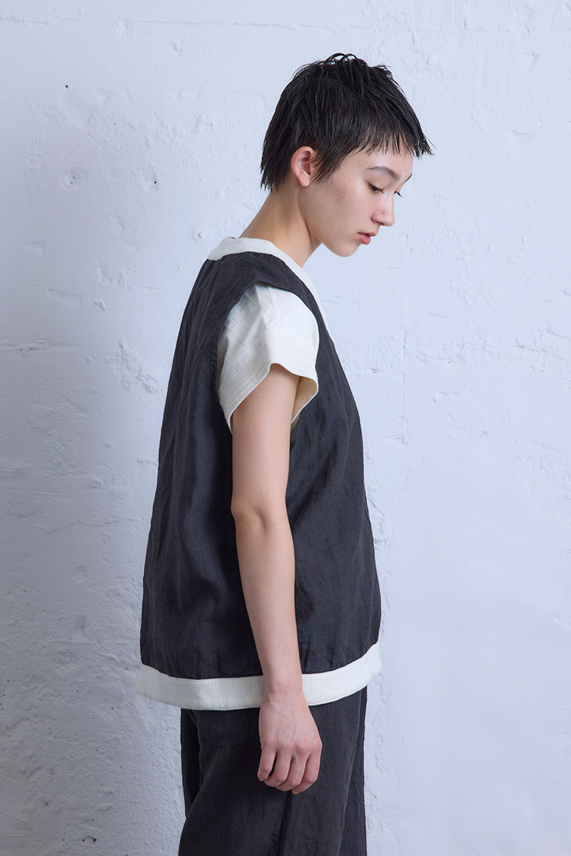 ナイジェルケーボン 25SS CRICKET VEST クリケット ベスト 44 ナイジェル・ケーボン】MAN / クリケットベスト / CRICKET VEST