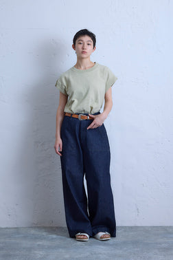 今季最高のデニム》WIDE BAKER PANT - DENIM – ナイジェル