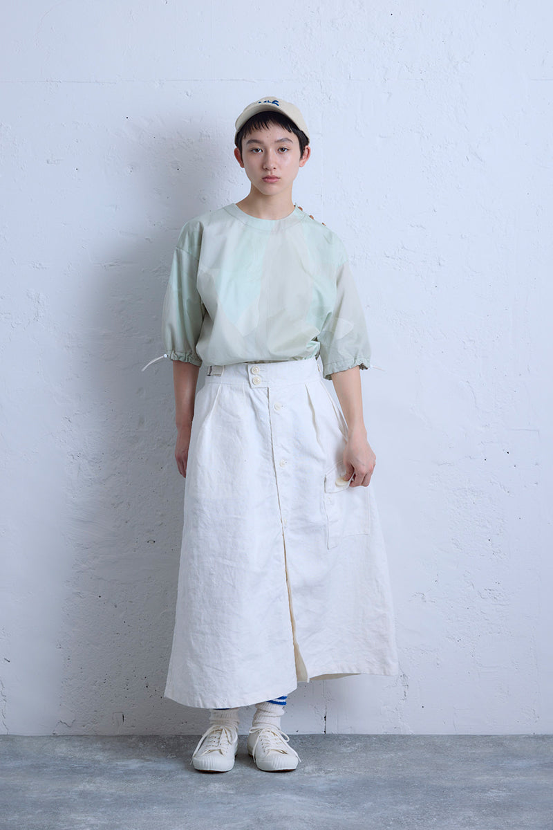 【ナイジェル・ケーボン】WOMAN / ショートスリーブシャツ カモ / S/S SH COTTON CAMO