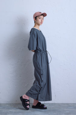 【ナイジェル・ケーボン】WOMAN / ショートスリーブドレス コットンブロード / S/S DRESS COTTON BROAD