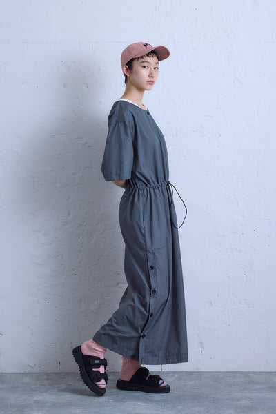 【ナイジェル・ケーボン】WOMAN / ショートスリーブドレス コットンブロード / S/S DRESS COTTON BROAD
