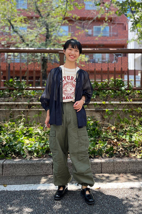 [Styling]Nigel Cabourn WOMAN THE ARMY GYM NAKAMEGURO STORE 2023.8.4