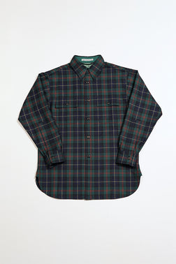 【ケーボン・リボーン】UNISEX / チンストラップワークシャツ / CHINSTRAP WORK SHIRT