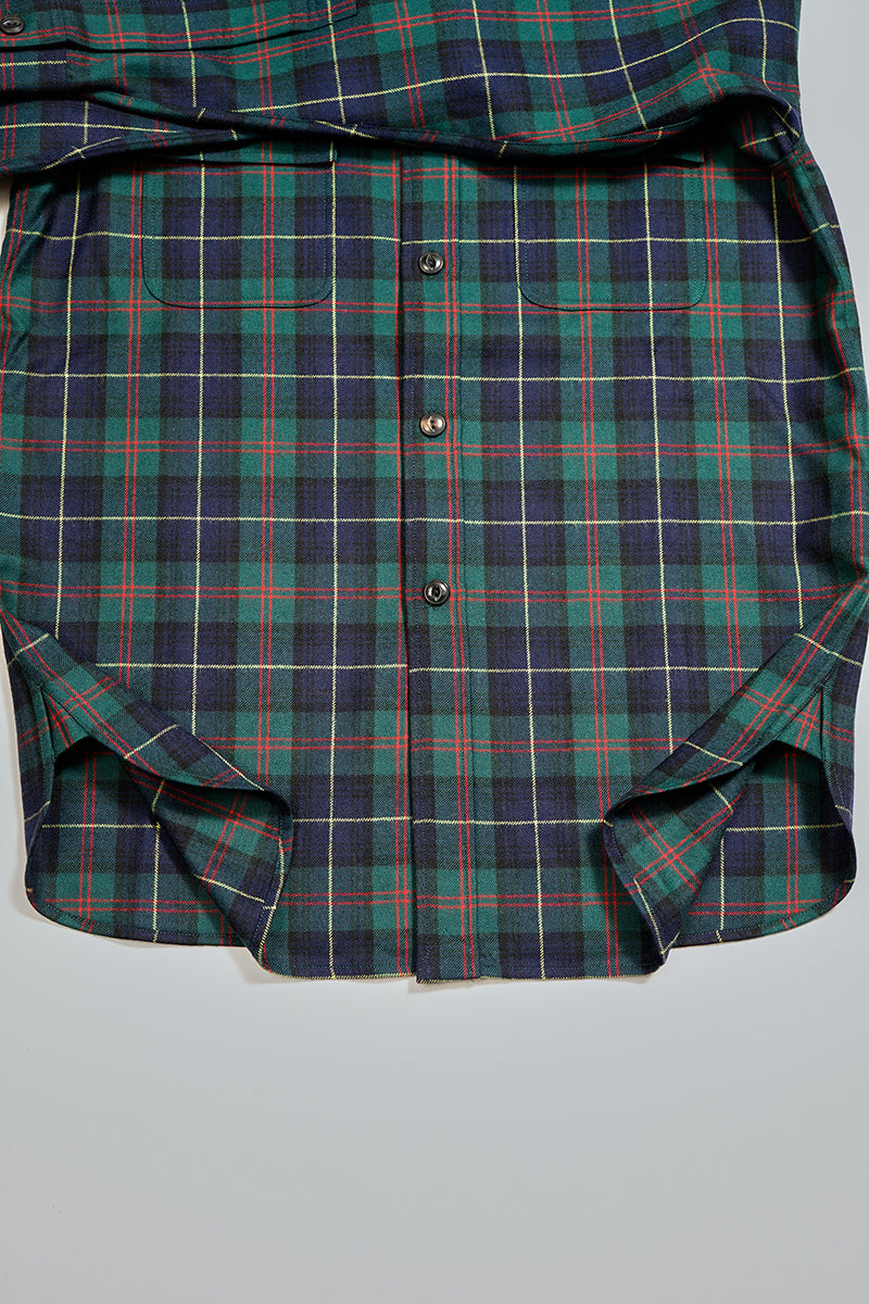 【ケーボン・リボーン】UNISEX / チンストラップワークシャツ / CHINSTRAP WORK SHIRT