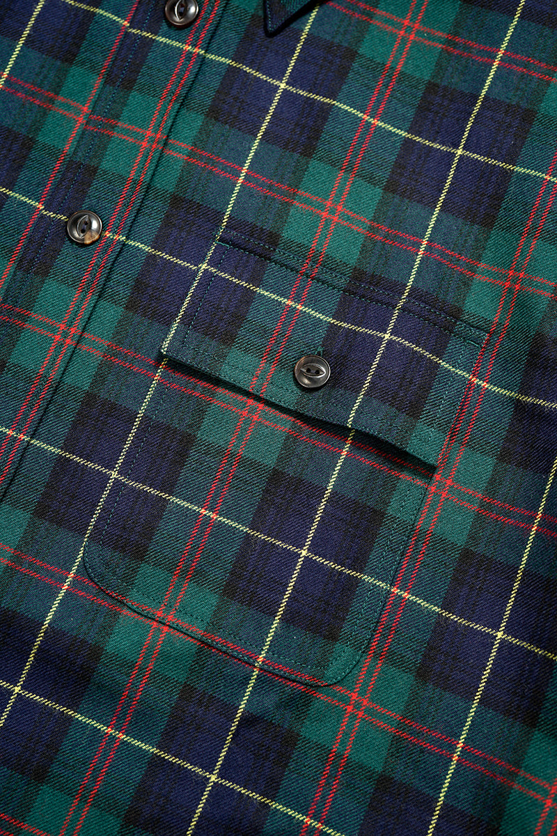 【ケーボン・リボーン】UNISEX / チンストラップワークシャツ / CHINSTRAP WORK SHIRT
