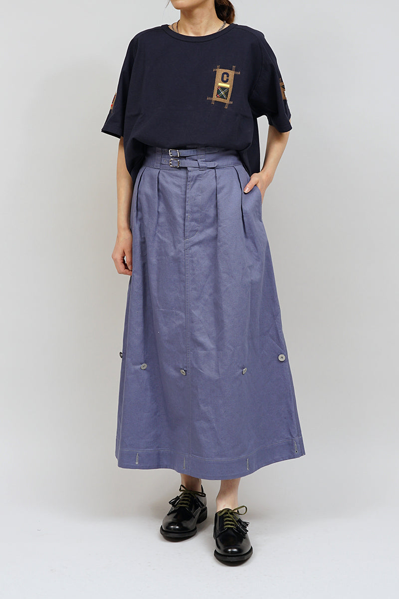 【ナイジェル・ケーボン】WOMAN / ボンベイスカート - コットンヘンプ / BOMBAY SKIRT - COTTON HEMP